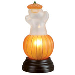 Old World Christmas Ghost Pumpkin Light - - SBKGifts.com