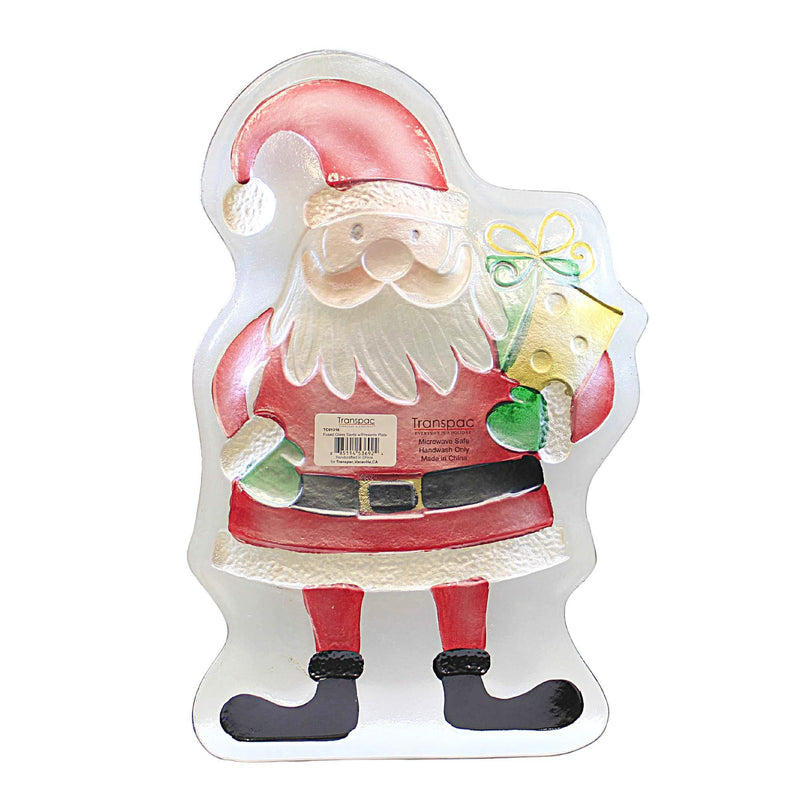 Tabletop Santa With Presents Platter - - SBKGifts.com