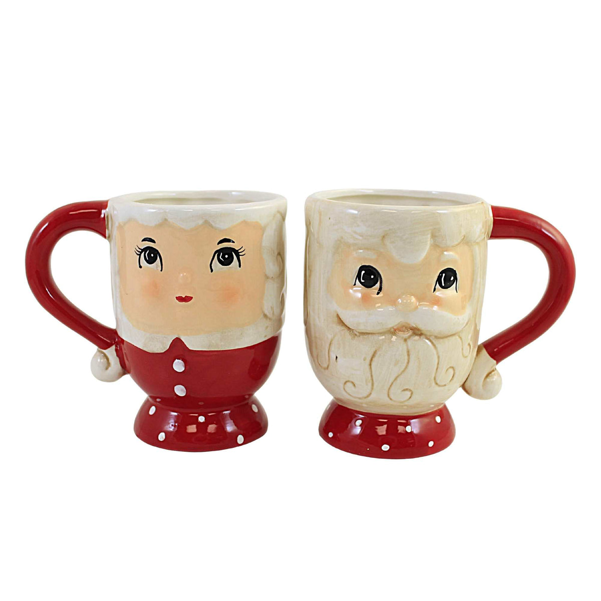 (57073) Santa/Mrs. Claus Mug Set