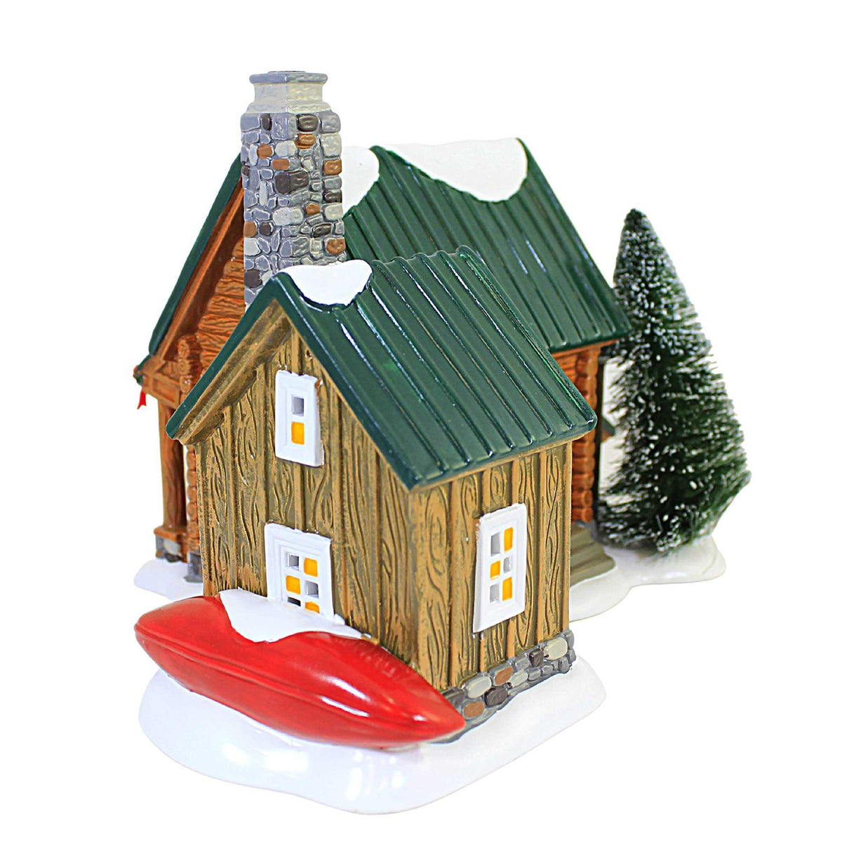 Department 56 House Pine Ridge Cabin - - SBKGifts.com