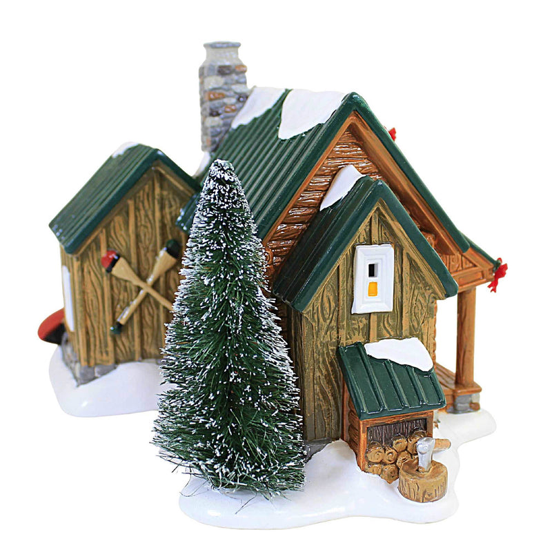 Department 56 House Pine Ridge Cabin - - SBKGifts.com