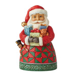 Jim Shore Granting Wishes Polyresin Pint Sized Santa Gifts 6011481 (57092)