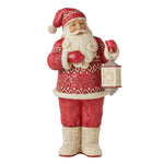 Jim Shore Bundled Up For Cozy Christmas Polyresin Nordic Jolly Santa 6010833 (57097)