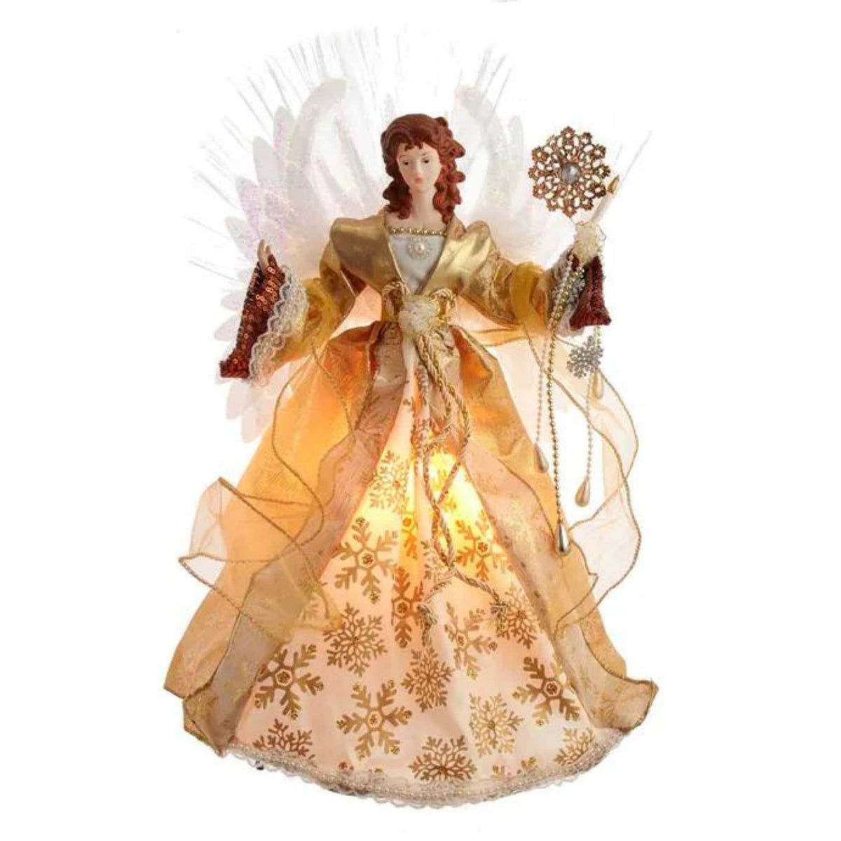 (57111) Gold Angel Tree Topper