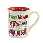 Tabletop 3 Wise Women Beach Mug Stoneware Our Name Is Mud 6011175 (57112)