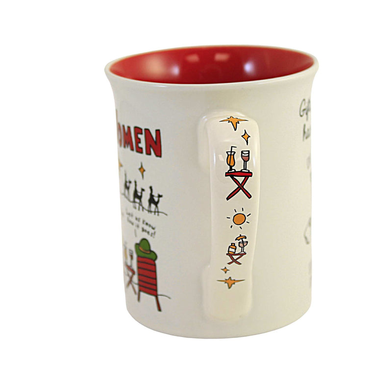 Tabletop 3 Wise Women Beach Mug - - SBKGifts.com