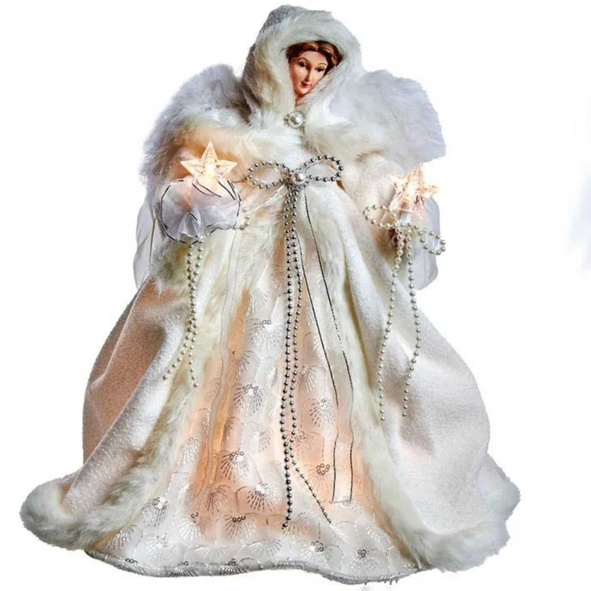 (57119) Angel In White Tree Topper