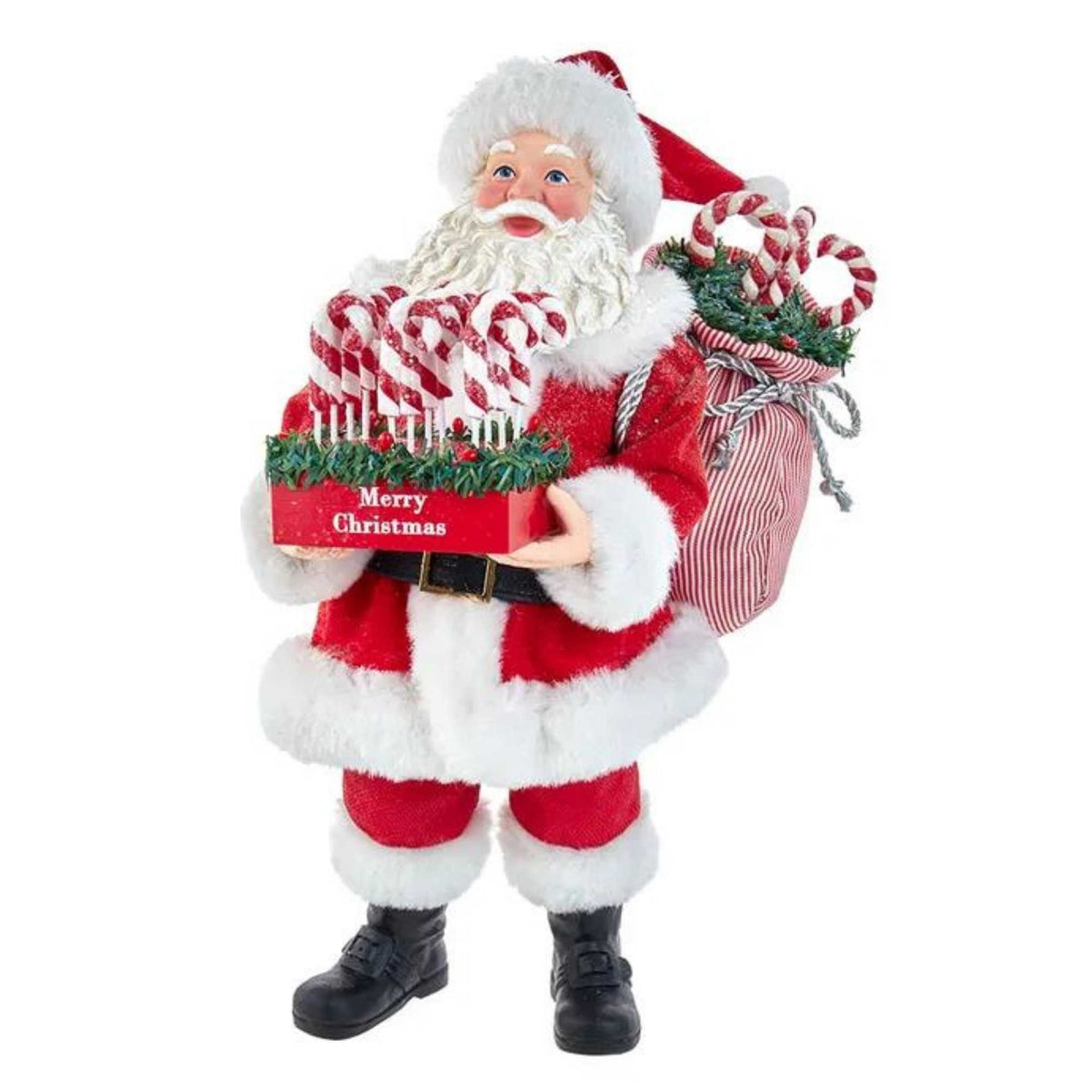 57126 Santa With Candy Canes FA0172