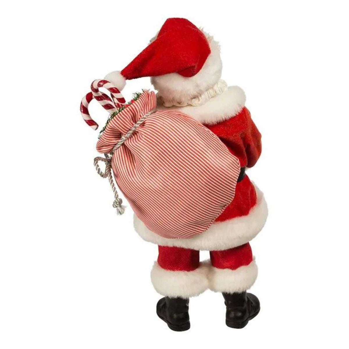 Christmas Santa With Candy Canes - - SBKGifts.com