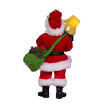 Christmas Lamp Leg Fabriche Santa - - SBKGifts.com