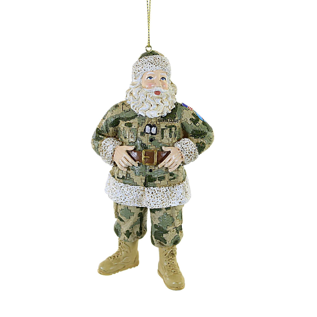 (57173) Camouflage Military Santa