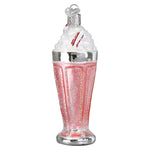 Old World Christmas Milkshake Glass Ornament Ice Cream Treat 32330 (57175)
