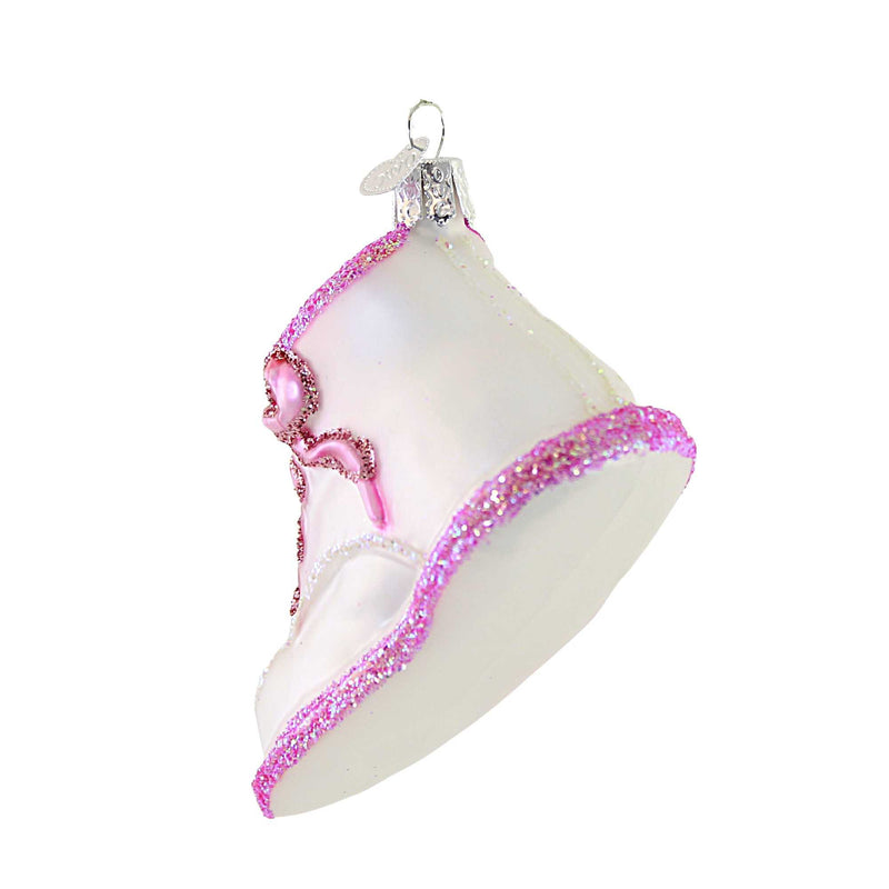 Old World Christmas Pink Baby Shoe - - SBKGifts.com