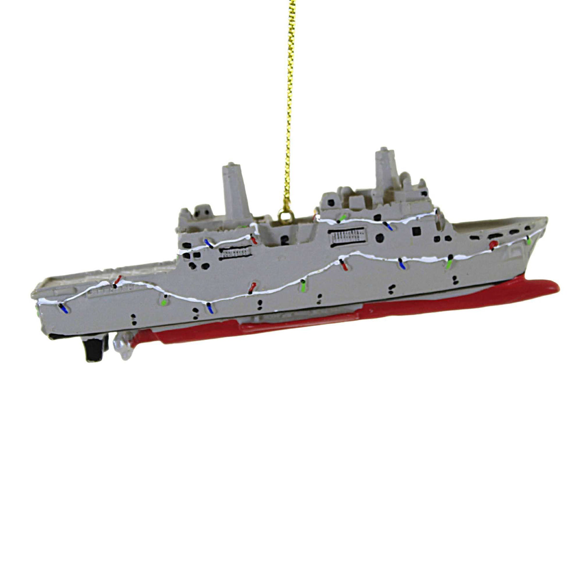 Kurt S. Adler Navy Ship - - SBKGifts.com