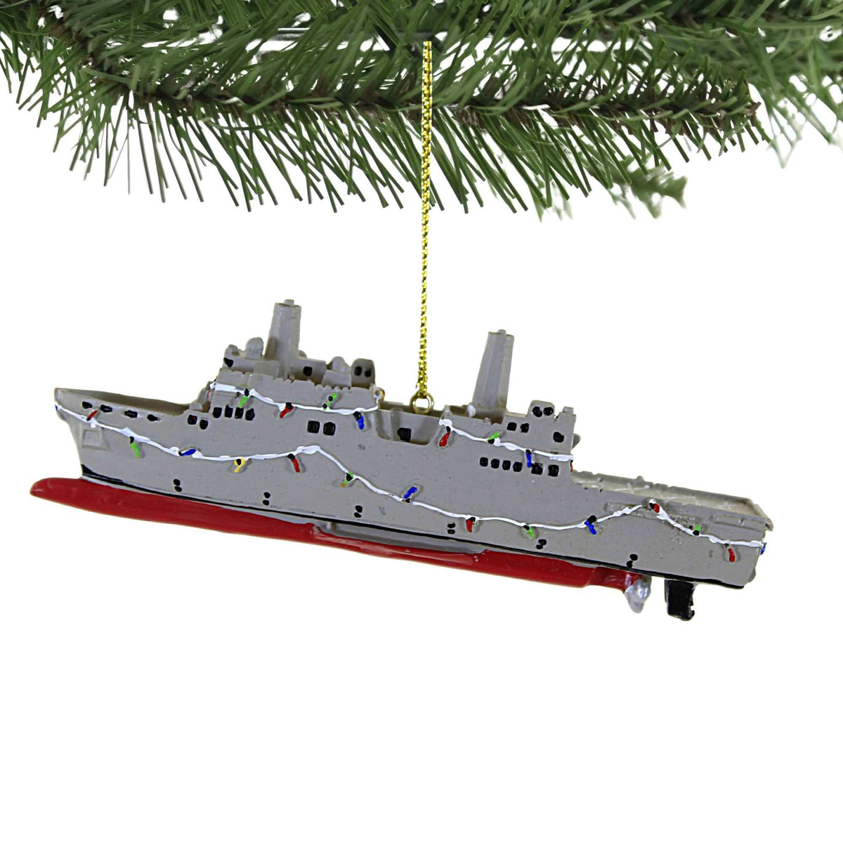 Kurt S. Adler Navy Ship - - SBKGifts.com