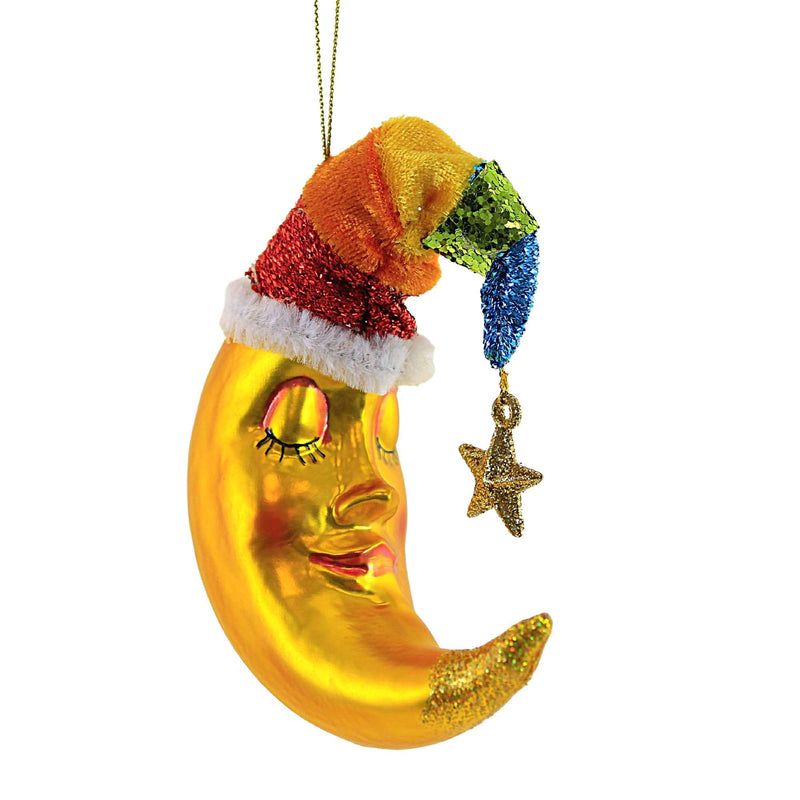 Holiday Ornament Rainbow Crescent Moon Glass Pride Lgbtqi 7981351 (57217)