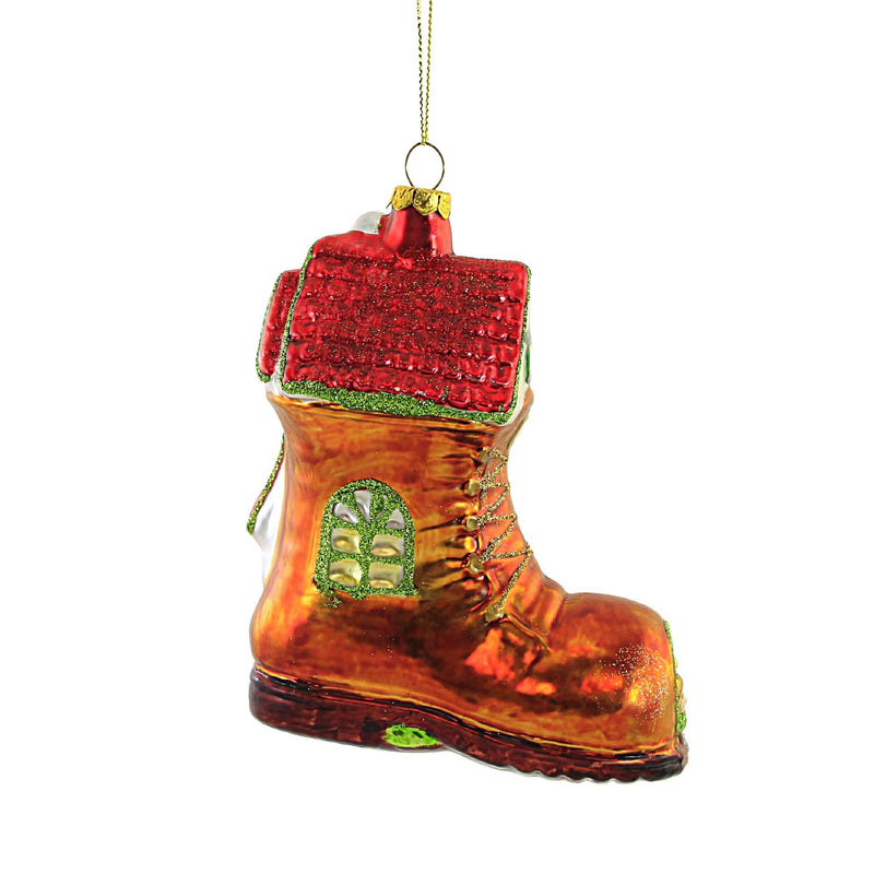 Holiday Ornament Old Lady In The Shoe - - SBKGifts.com