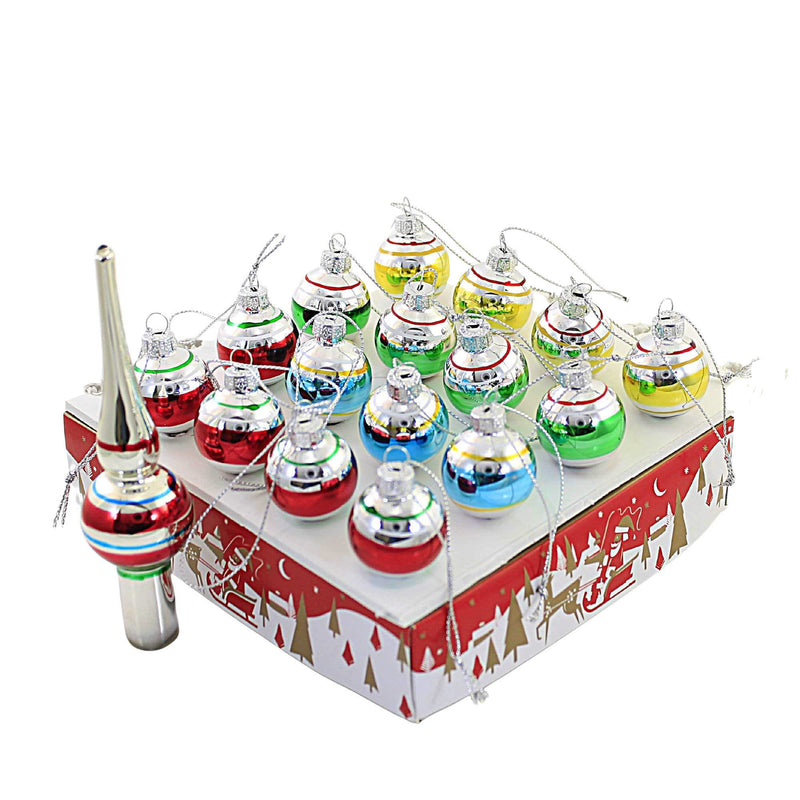 Holiday Ornament Early Years Ball & Tree Topper - - SBKGifts.com