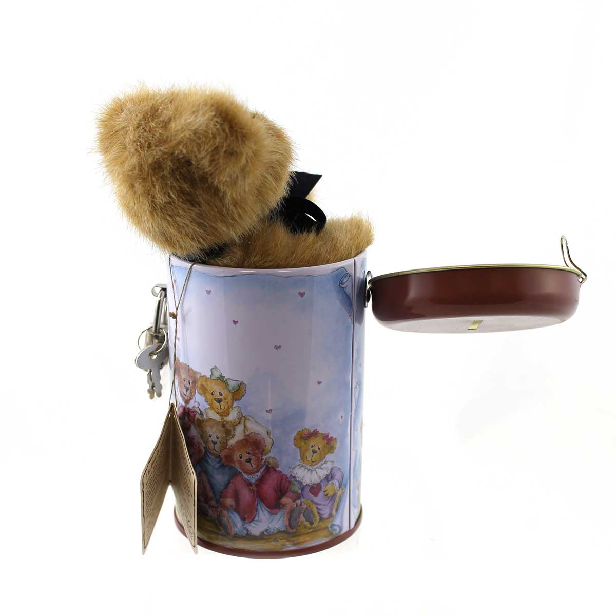 Boyds Bears Penny With Tin Bank - - SBKGifts.com