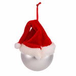 Holiday Ornament Santa Face Ball Ornament - - SBKGifts.com