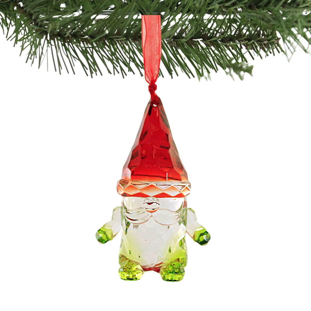 Holiday Ornament Facet Gnome Ornament - - SBKGifts.com