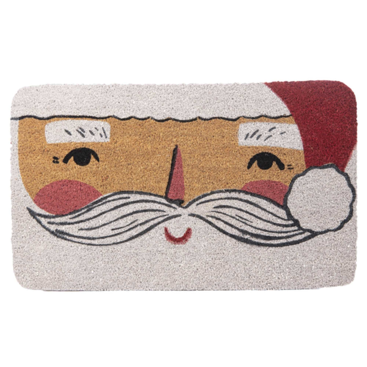 (57384) Santa Face Doormat