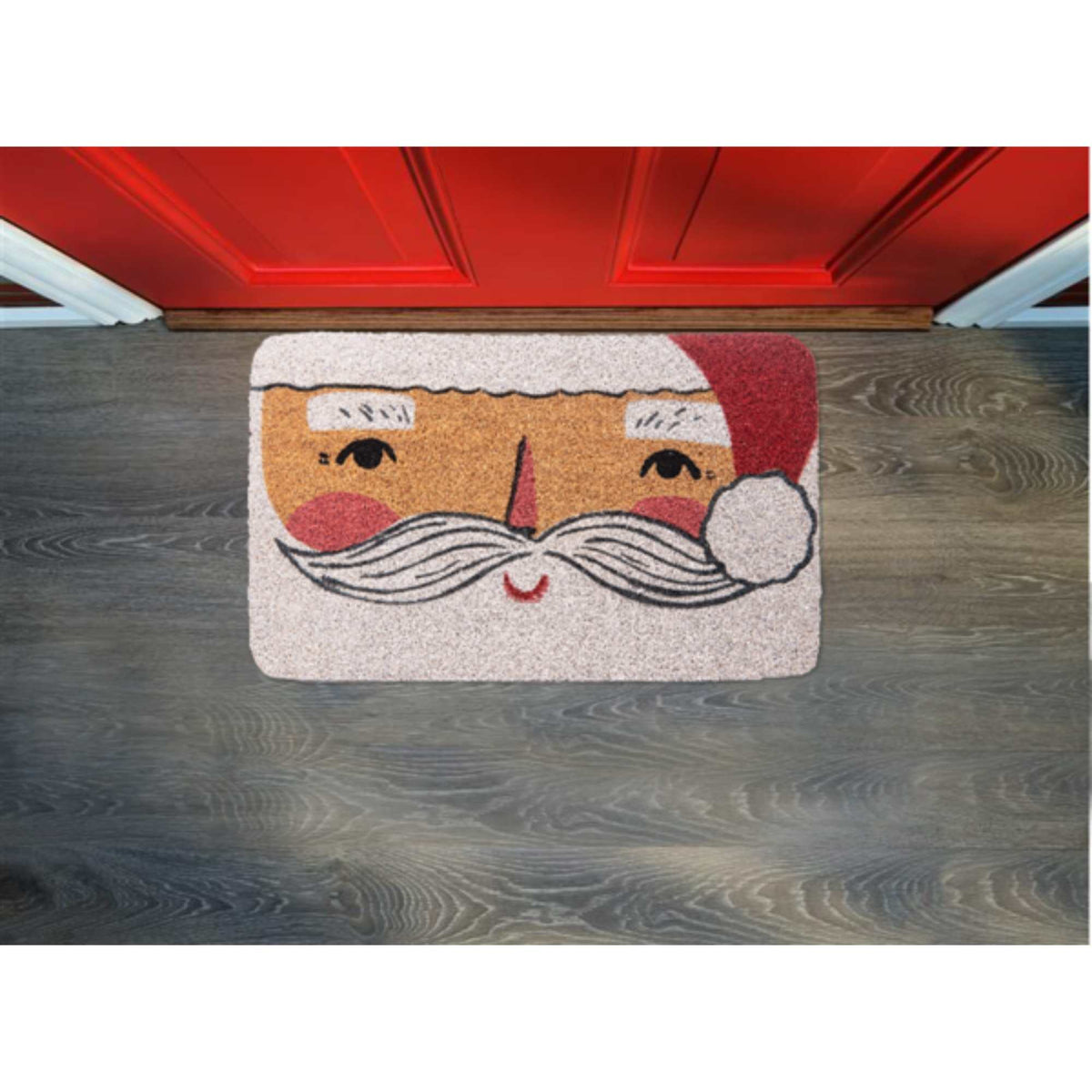 Home & Garden Santa Face Doormat - - SBKGifts.com