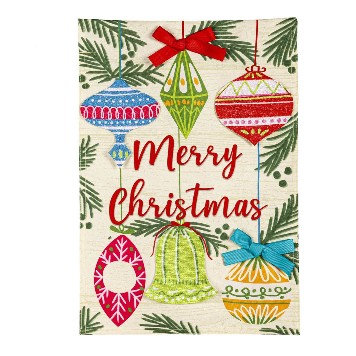 (57387) Vintage Ornament Garden Flag