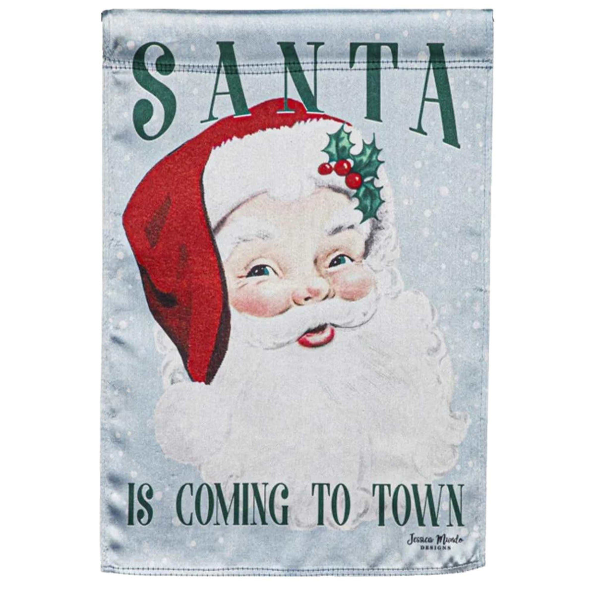 (57388) Vintage Santa  Garden Flag