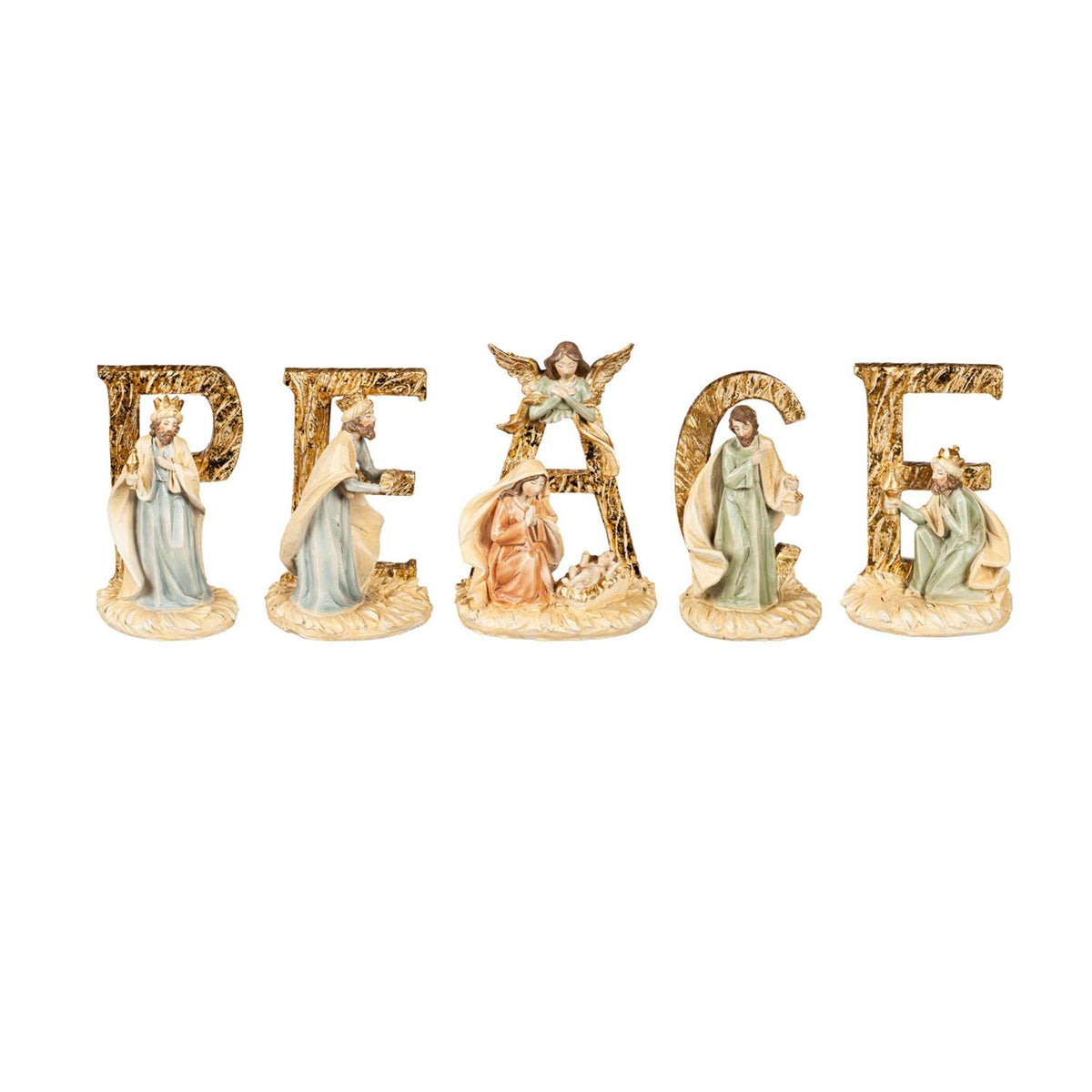 57400 He Came In Peace Nativity Set/5 8TAR499