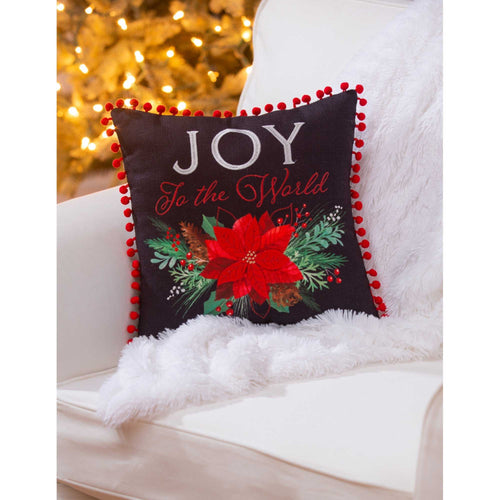 Evergreen Joy Square Pillow - - SBKGifts.com