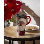 Tabletop Santa Travel Mug - - SBKGifts.com