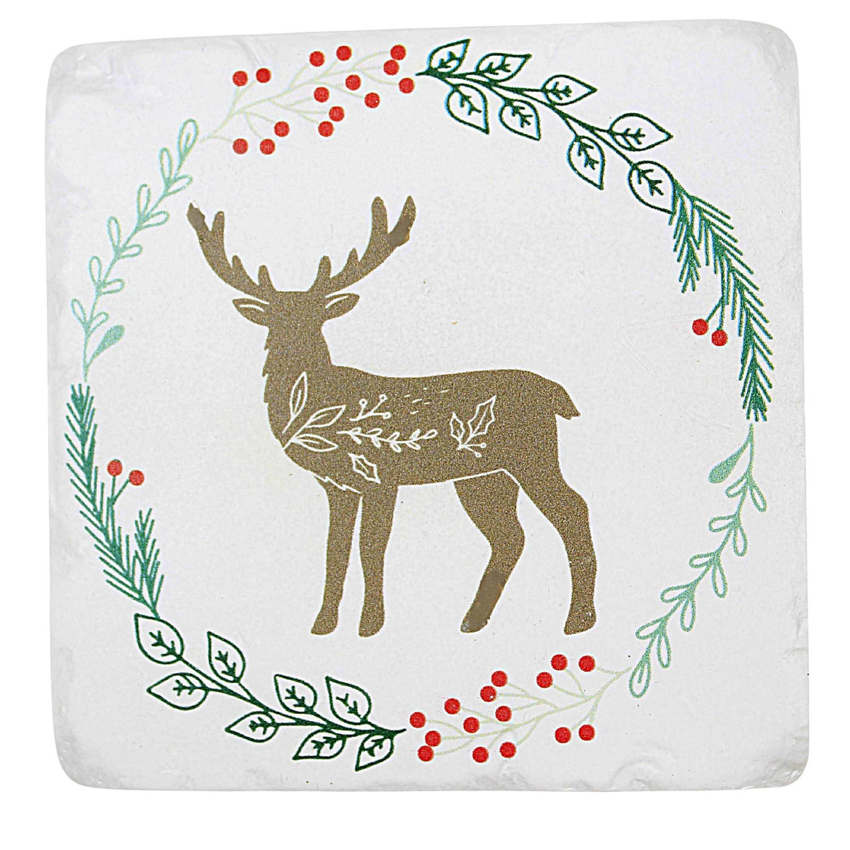 Tabletop Woodland Animal Coaster Set/4 - - SBKGifts.com