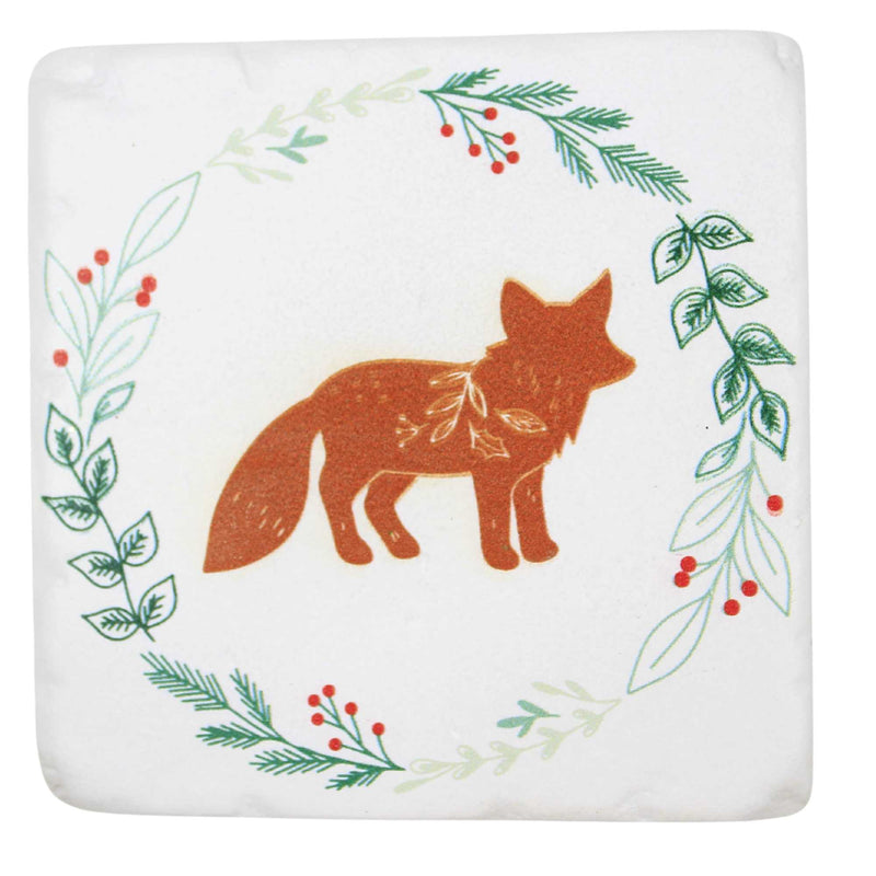 Tabletop Woodland Animal Coaster Set/4 - - SBKGifts.com