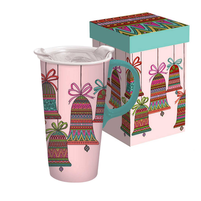 Tabletop Ringing Bells Travel Mug - - SBKGifts.com