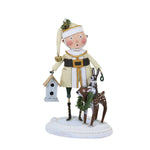 Lori Mitchell Woodland Santa Polyresin Christmas Deer Birdhouse Rabbit 14462 (57429)