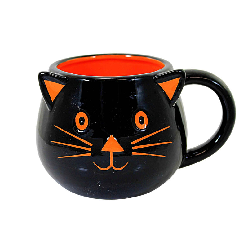 Tabletop Cat Mug. Ceramic Halloween Beverage Xmug77102 (57454)