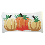 C & F Pumpkin Trio Pillow - One Pillow 12 Inch, Cotton - Thanksgiving Halloween C444383262 (57455)