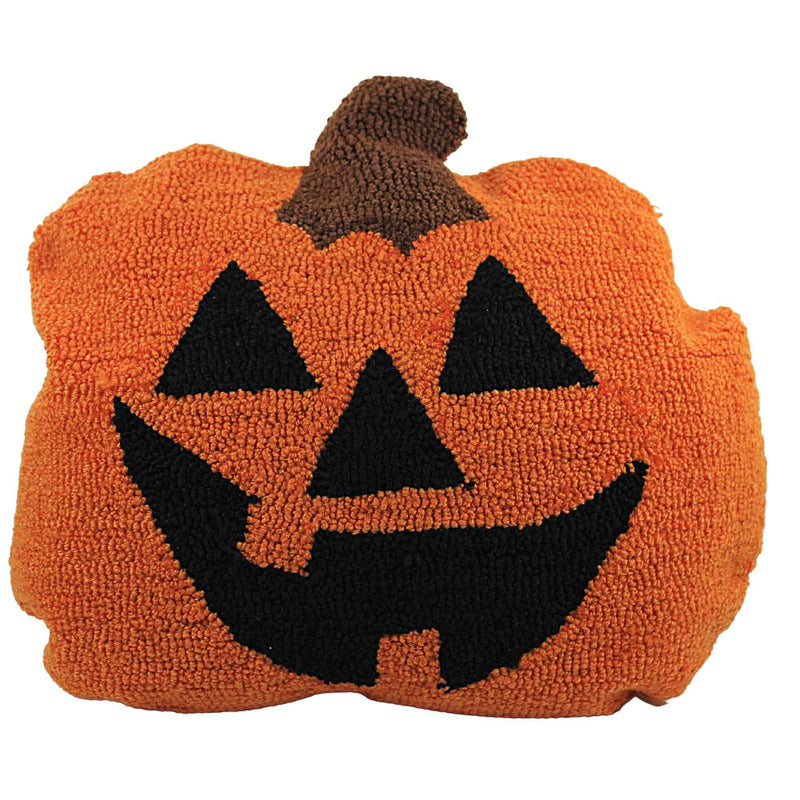 C & F Pumpkin Shaped Pillow - One Pillow 16 Inch, Ceramic - Halloween Jack O Lantern C44463003 (57457)