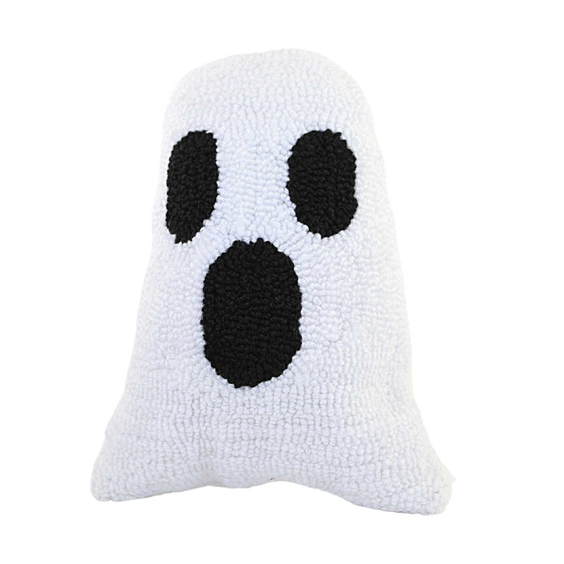 C & F Ghost-Shaped Pillow - One Pillow 10 Inch, Acrylic - Halloween Spooky C44463002 (57459)