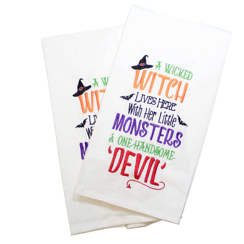 Decorative Towel Witch Monster Devil Towel - - SBKGifts.com
