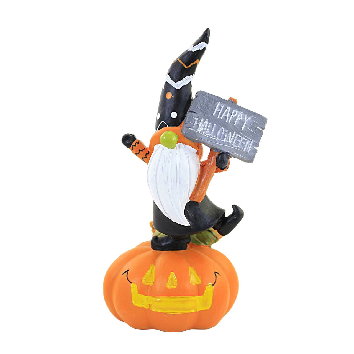 (57484) Gnome With Halloween Sign