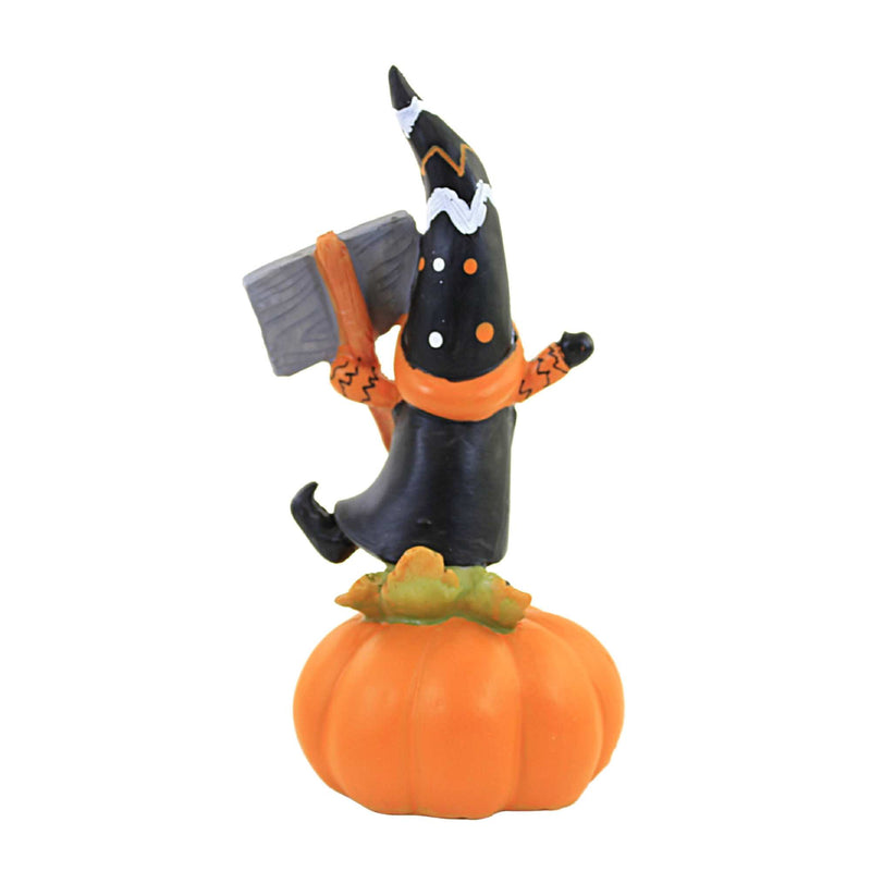 Halloween Gnome With Halloween Sign - - SBKGifts.com