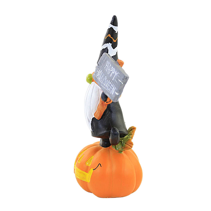 Halloween Gnome With Halloween Sign - - SBKGifts.com