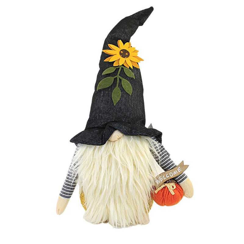 Halloween Witches Hat Gnome Fabric Pumpkin Sunflower Xldd77364 (57487)