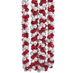 Christmas Red/White Bell Garland - - SBKGifts.com