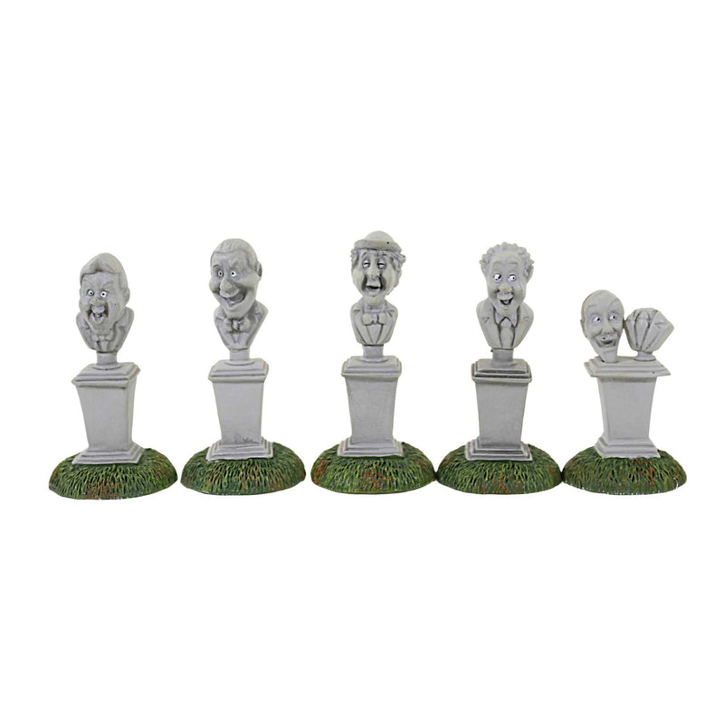 Department 56 Accessory The Singing Busts Polyresin Disney Mansion 6010469 (57494)
