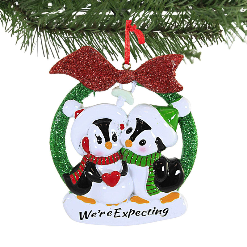 Kurt S. Adler We're Expecting Penguins - - SBKGifts.com