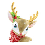 Christmas Retro Reindeer Head Vase Ceramic Vintage Mid Century Flowers 2929476 (57502)