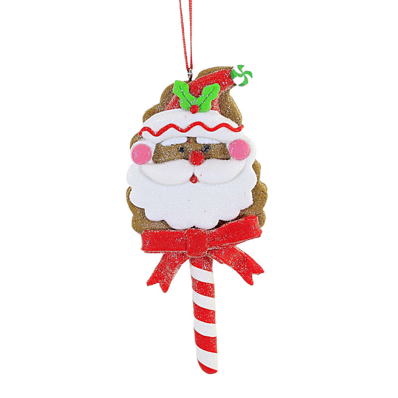 Kurt S. Adler Gingerbread Santa/Snowman - - SBKGifts.com
